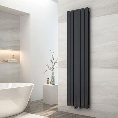 EMKE - Double-layer Steel Flat-tube - Antracita - 180x46 cm - Radiador EMKE - Double-layer Steel Flat-tube - Antracita - 180x46 cm - Radiador