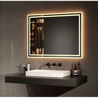 EMKE - LED Mirror 80x60 - Antivaho - Espejo de baño EMKE - LED Mirror 80x60 - Antivaho - Espejo de baño