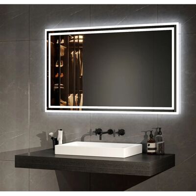 EMKE - Mirror 100x60 - LED - White Warm - Espejo de baño EMKE - Mirror 100x60 - LED - White Warm - Espejo de baño