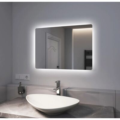 Emke - LED 70x50 - Luz Fría Blanca - Espejo de baño Emke - LED 70x50 - Luz Fría Blanca - Espejo de baño