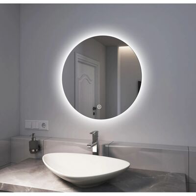 EMKE - Round LED Mirror 60 cm - Espejo de baño EMKE - Round LED Mirror 60 cm - Espejo de baño