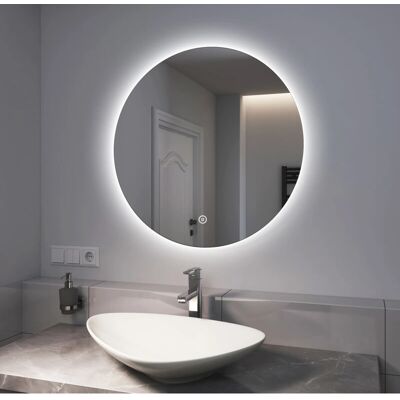 EMKE - Espejo Redondo LED 70cm - Espejo de baño EMKE - Espejo Redondo LED 70cm - Espejo de baño