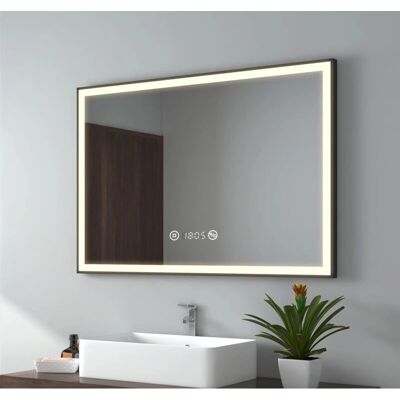 EMKE - EspejoLED - Borde negro - Mirror EMKE - EspejoLED - Borde negro - Mirror