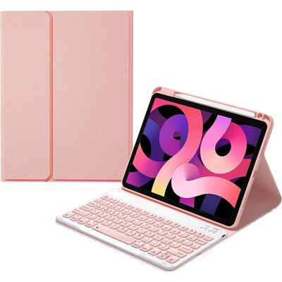 Teclado Bluetooth YIMGOTTA HF102 para iPad 10.2/ Air 10.5/ Pro 10.5 - Funda con Teclado Teclado Bluetooth YIMGOTTA HF102 para iPad 10.2/ Air 10.5/ Pro 10.5 - Funda con Teclado