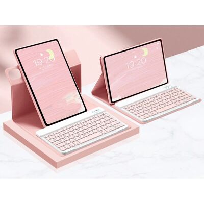 Funda Teclado Bluetooth YIMGOTTA RT102 - Inglés QWERTY, 3 Años Batería Funda Teclado Bluetooth YIMGOTTA RT102 - Inglés QWERTY, 3 Años Batería