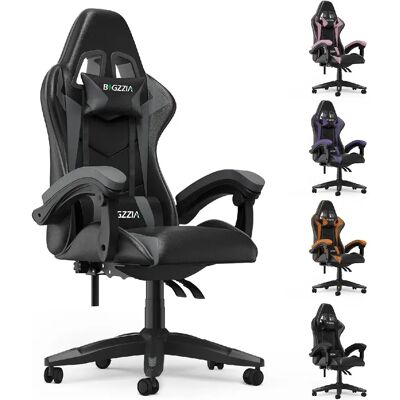 BIGZZIA - Sedia Gaming Ergonomica - Schienale 90-150° - Gaming Chair BIGZZIA - Sedia Gaming Ergonomica - Schienale 90-150° - Gaming Chair