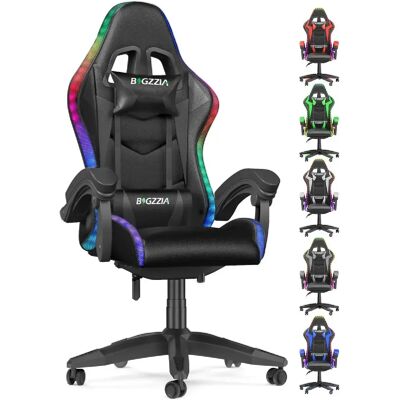 Rattantree - Sedia Gaming LED - Gaming Chair - Publicité Rattantree - Sedia Gaming LED - Gaming Chair - Publicité