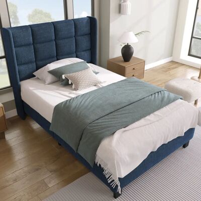 HAUSS SPOLE - 90/180x190 - Terciopelo - beige - Sofá cama HAUSS SPOLE - 90/180x190 - Terciopelo - beige - Sofá cama