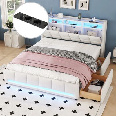 MODFU - Camas con cajones 140x200cm - Bed MODFU - Camas con cajones 140x200cm - Bed