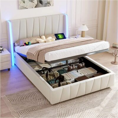 MODFU Kids House Bed 90x200cm - Storage & Safety Rails - Children's Bed MODFU Kids House Bed 90x200cm - Storage & Safety Rails - Children's Bed