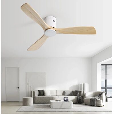 MODFU - DC Motor 52in - 132 cm - Ventilateur de plafond - Publicité MODFU - DC Motor 52in - 132 cm - Ventilateur de plafond - Publicité