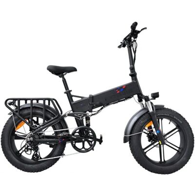 Vélo électrique Engwe Engine X - 250W, 60km, Freins à disque - Noir Vélo électrique Engwe Engine X - 250W, 60km, Freins à disque - Noir
