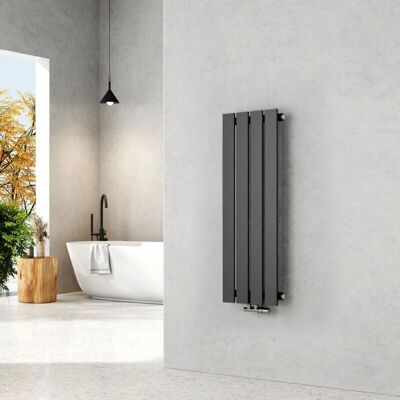 Emke - Radiador de agua caliente de acero horizontal 90x30cm Monocapa Emke - Radiador de agua caliente de acero horizontal 90x30cm Monocapa