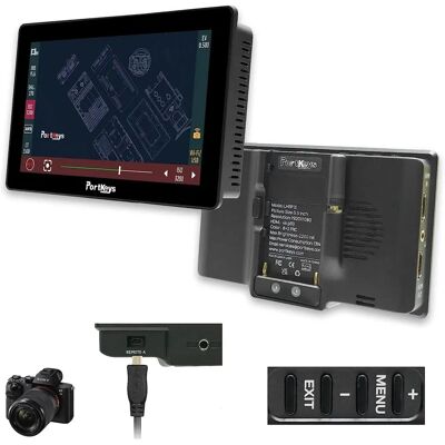 Portkeys LH5P II Monitor Táctil 5,5'' 4K HDMI - Monitor de Video Portkeys LH5P II Monitor Táctil 5,5'' 4K HDMI - Monitor de Video