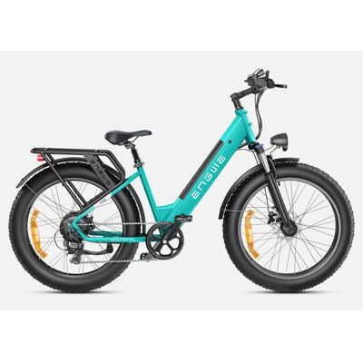 ENGWE E26 Vélo Électrique Bleu Aluminium 26" Lithium-Ion ENGWE E26 Vélo Électrique Bleu Aluminium 26" Lithium-Ion