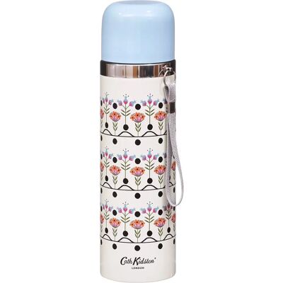 Cath Kidston Painted Table Insulated Flask - 460ml Stainless Steel Travel Mug Cath Kidston Painted Table Insulated Flask - 460ml Stainless Steel Travel Mug
