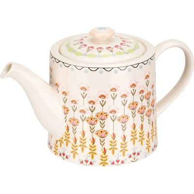 Cath Kidston Painted Table 1L Teapot - Floral Ceramic Teapot Cath Kidston Painted Table 1L Teapot - Floral Ceramic Teapot