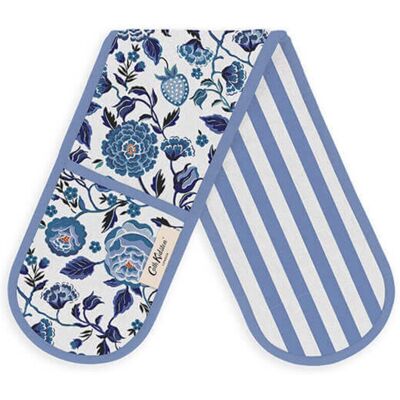 Cath Kidston - Strawberry Garden Blue - Double - Oven Glove Cath Kidston - Strawberry Garden Blue - Double - Oven Glove