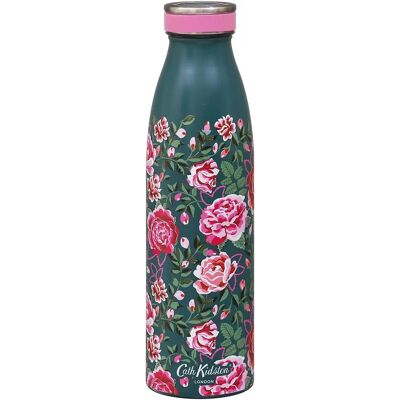 Cath Kidston Dolly Rose Stainless Steel Water Bottle - 460ml Cath Kidston Dolly Rose Stainless Steel Water Bottle - 460ml