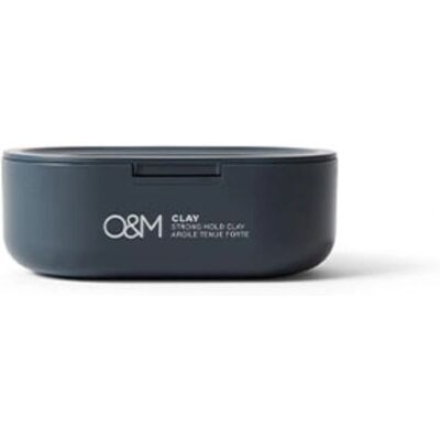 O&M Natuurlijke Styling Klei - Sterke Hold, Matte Afwerking O&M Natuurlijke Styling Klei - Sterke Hold, Matte Afwerking
