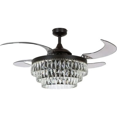 Fanaway Veil Black 122 Ausziehbarer Deckenventilator Fanaway Veil Black 122 Ausziehbarer Deckenventilator