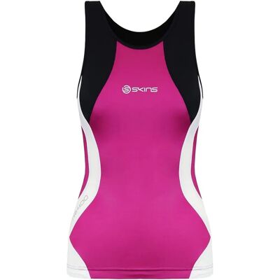 Skins Roze Dames Compressie Triatlon Top - Top Type Skins Roze Dames Compressie Triatlon Top - Top Type