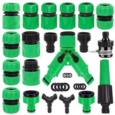 GOTRAYS - HoseConnectKit - Verde - Conexión rápida - Set de conectores para manguera GOTRAYS - HoseConnectKit - Verde - Conexión rápida - Set de conectores para manguera