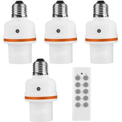 QIEDIE - RS-6 - E27 Base - Remote - Smart socket QIEDIE - RS-6 - E27 Base - Remote - Smart socket