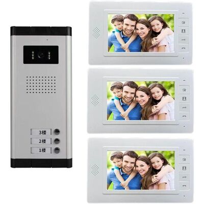 GOTRAYS - 7in Color Doorphone - IR Night Vision GOTRAYS - 7in Color Doorphone - IR Night Vision