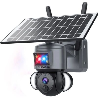 GOTRAYS - Solar Wireless 2K PTZ - 360° - 12000mAh - Camera GOTRAYS - Solar Wireless 2K PTZ - 360° - 12000mAh - Camera
