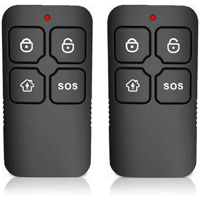 GOTRAYS Wolf-Guard - 2-pack - black remote control GOTRAYS Wolf-Guard - 2-pack - black remote control