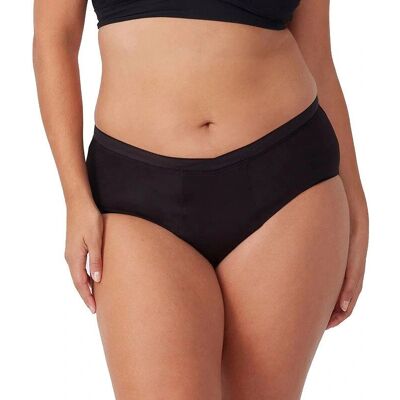 Love Luna - Bamboo LOVE004 - Černá - S - Menstrual underwear Love Luna - Bamboo LOVE004 - Černá - S - Menstrual underwear