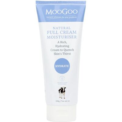 MooGoo Full Cream Moisturiser - Skin Nourishing, Hydrating & Vegan MooGoo Full Cream Moisturiser - Skin Nourishing, Hydrating & Vegan