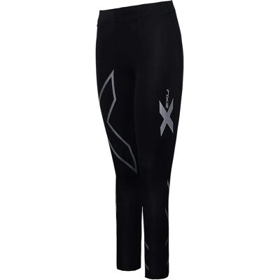 2xu Kind Unisex Stretch Taille Zwart Logo Compressie Tights 2xu Kind Unisex Stretch Taille Zwart Logo Compressie Tights