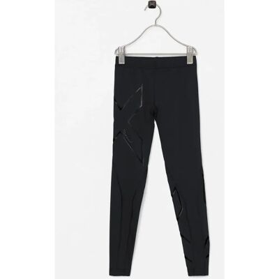 2XU Core Jentes kompresjonstights - Svart - 140/155 - Sportsklær 2XU Core Jentes kompresjonstights - Svart - 140/155 - Sportsklær