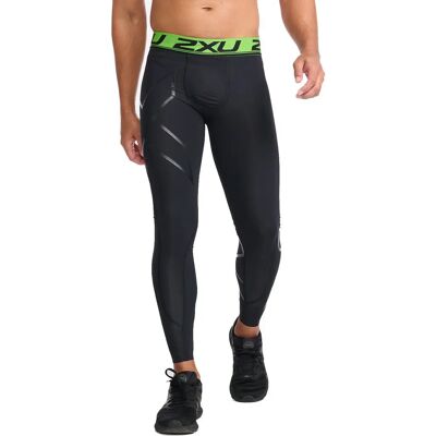 Collant di Recupero Compressivo Uomo 2XU - L - Nero/Nero Collant di Recupero Compressivo Uomo 2XU - L - Nero/Nero