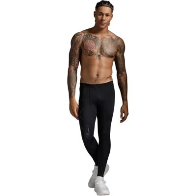 2XU Mens Compression Tights - Black - Leggings 2XU Mens Compression Tights - Black - Leggings