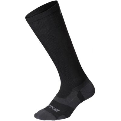 2XU Svart/Titan Vectr Lett Polstring Full Lengde Sokker - UK 42-46 2XU Svart/Titan Vectr Lett Polstring Full Lengde Sokker - UK 42-46