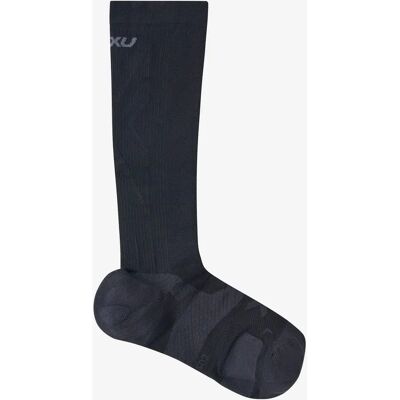 2XU - Treningssokker Vectr Cushion Full Length Sock - Svart 42/46 2XU - Treningssokker Vectr Cushion Full Length Sock - Svart 42/46