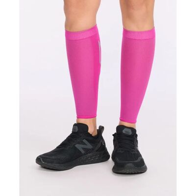 2xu Unisex X Compression Calf Sleeves - Pink - Size Medium - Calf Sleeves 2xu Unisex X Compression Calf Sleeves - Pink - Size Medium - Calf Sleeves