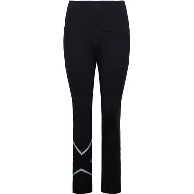 2XU Black/Silver High-Rise Compression Tights - Compression tights 2XU Black/Silver High-Rise Compression Tights - Compression tights