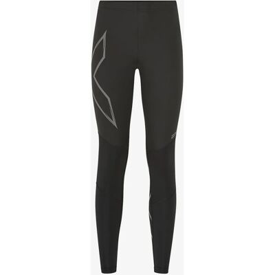 Leggings compressivi impermeabili 2XU Donna - Nero e Argento Riflettente Leggings compressivi impermeabili 2XU Donna - Nero e Argento Riflettente