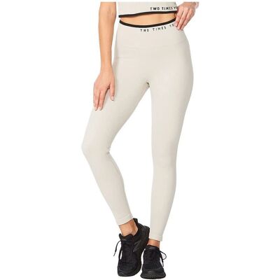 2XU High-Rise Beige/Black Engineered Tights - Leggings 2XU High-Rise Beige/Black Engineered Tights - Leggings