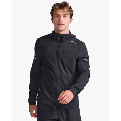 Veste Aero 2XU - Réfléchissante - Noir/Argent - Homme - Publicité Veste Aero 2XU - Réfléchissante - Noir/Argent - Homme - Publicité