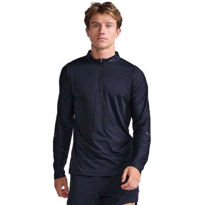 2XU Light Speed Tech 1/4 Zip - S Nero Riflettente 2XU Light Speed Tech 1/4 Zip - S Nero Riflettente