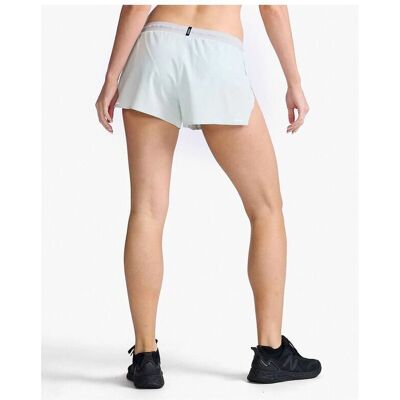 2XU Short Vitesse Lumière 3 Pouces - Blanc - Shorts - Publicité 2XU Short Vitesse Lumière 3 Pouces - Blanc - Shorts - Publicité