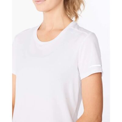 T-shirt Aero Blanc Femmes 2XU - T-Shirt - Publicité T-shirt Aero Blanc Femmes 2XU - T-Shirt - Publicité