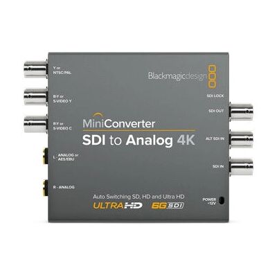 Blackmagic Design Mini Converter SDI til Analog 4K Blackmagic Design Mini Converter SDI til Analog 4K