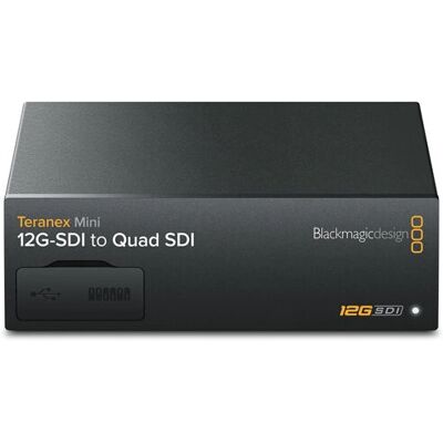 Blackmagic Design Teranex Mini 12G-SDI til Quad SDI Video-Converter - 4K UHD Blackmagic Design Teranex Mini 12G-SDI til Quad SDI Video-Converter - 4K UHD