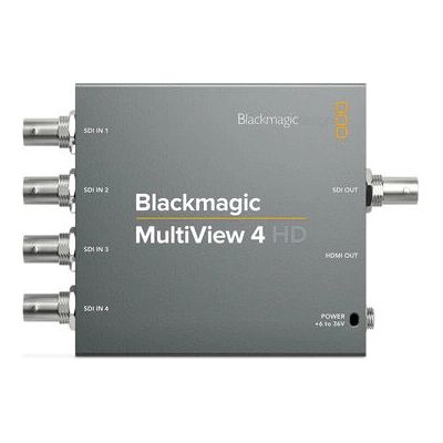 Blackmagic Design MultiView 4 HD Videoomformer - Signalkonverter Blackmagic Design MultiView 4 HD Videoomformer - Signalkonverter